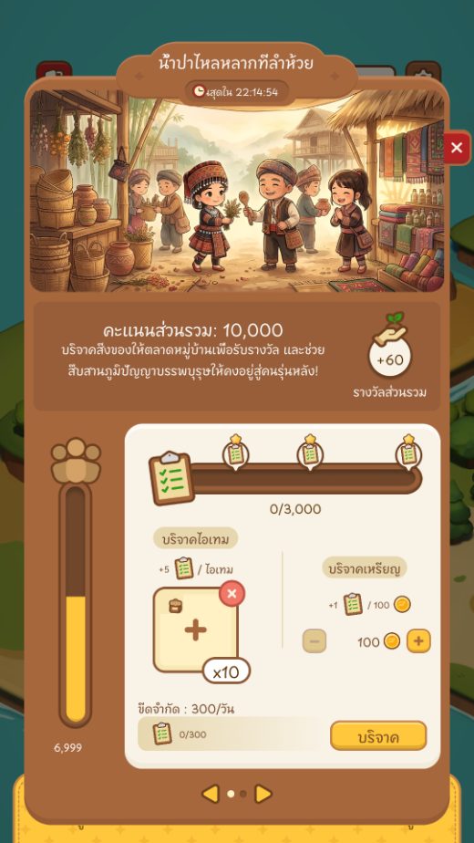 กิจกรรมส่วนรวมในเกม